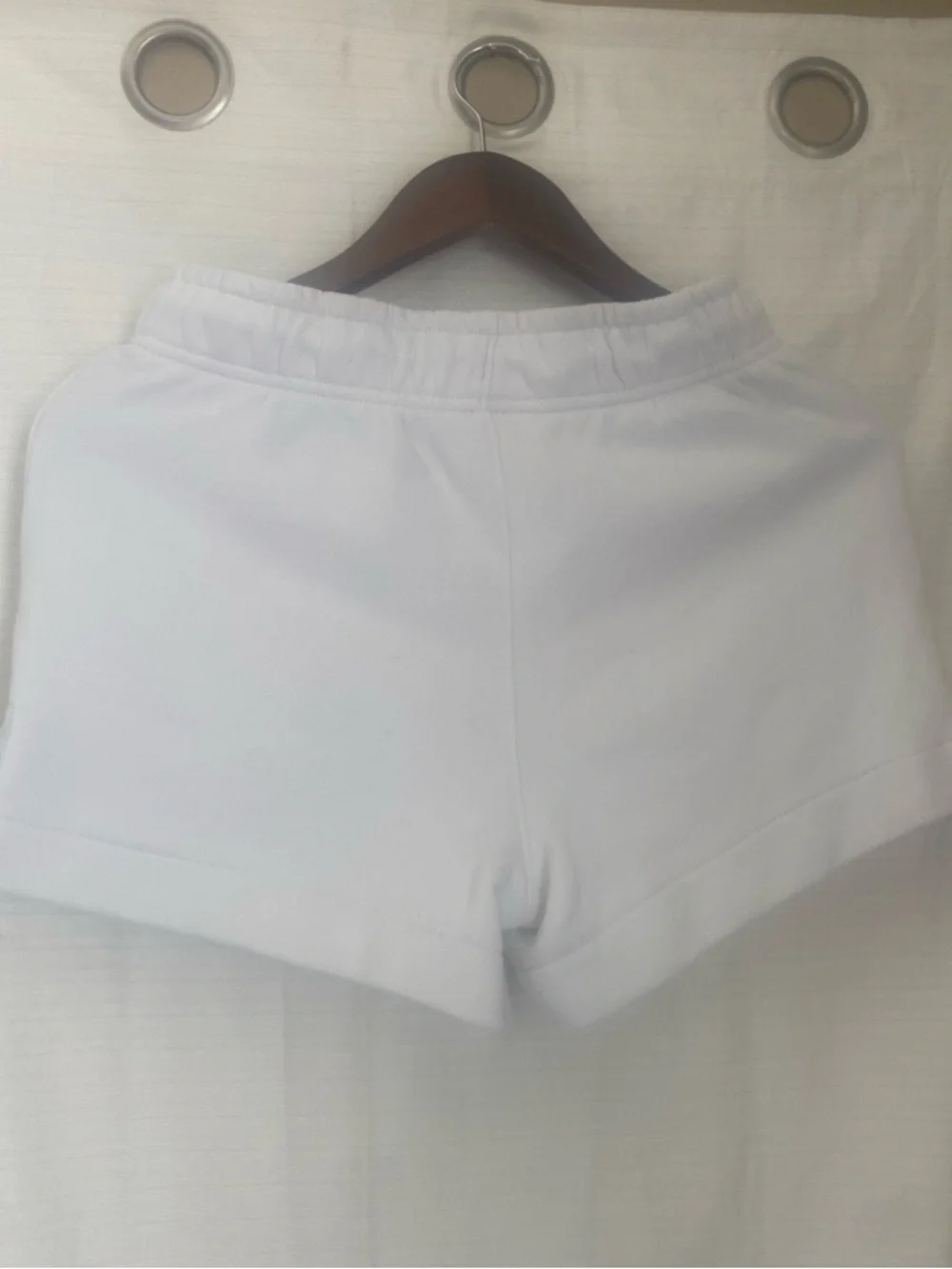Universal Thread High Rise White Athletic Drawstring Shorts - Picture 3 of 10